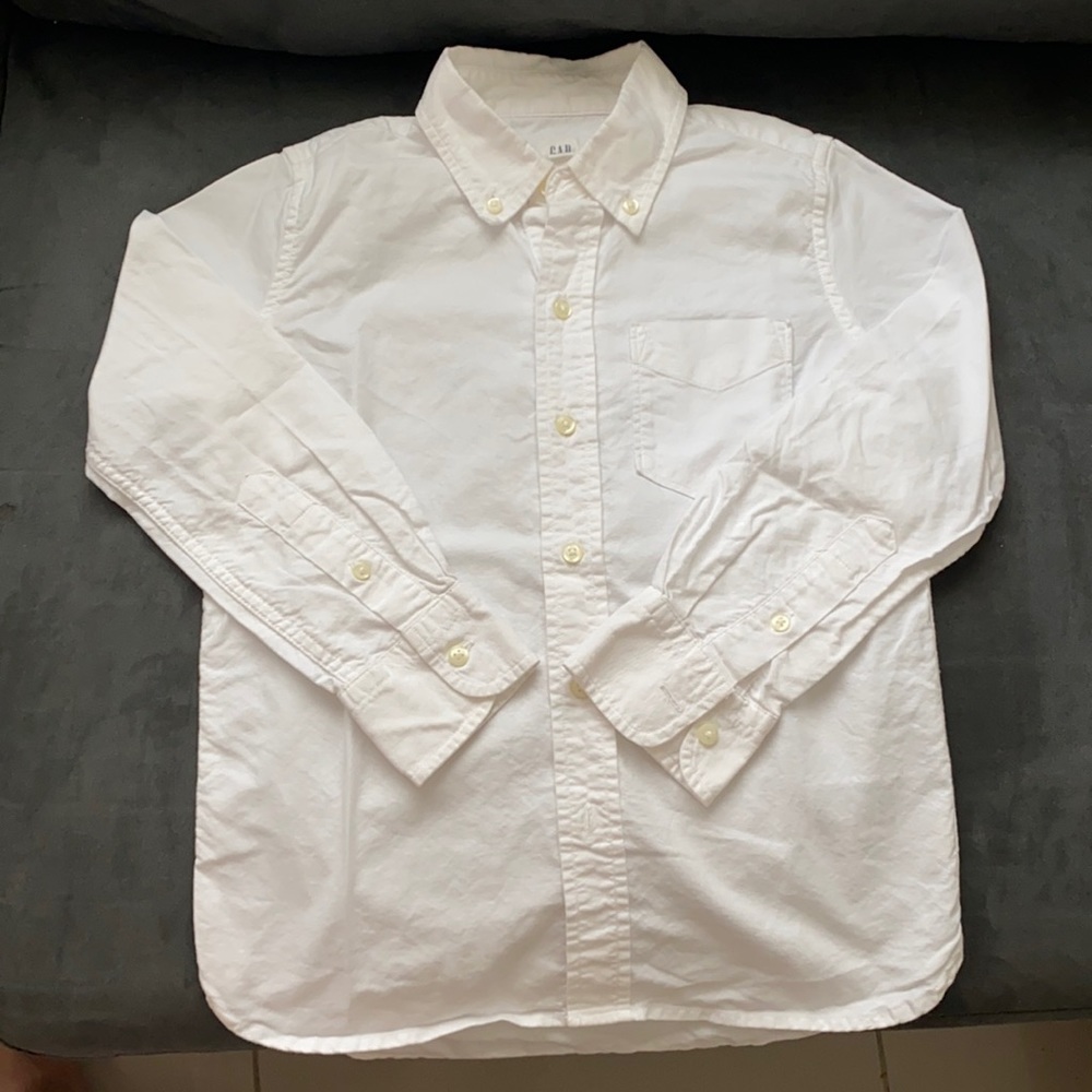 Gap Long Sleeve Shirt size 6-7 Regular Boys